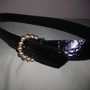 Belt,faux reptile